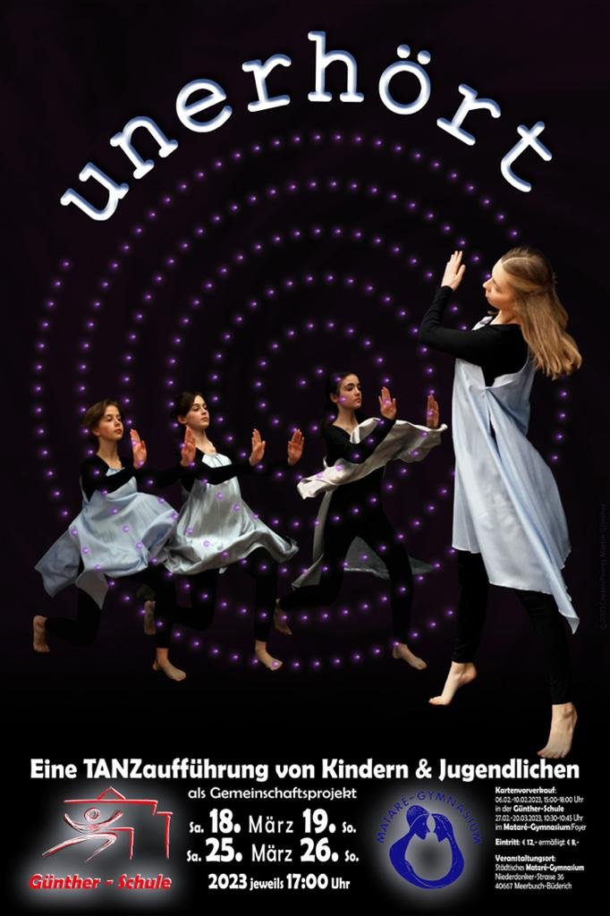 Posterbild unerhört Aufführung März 2023